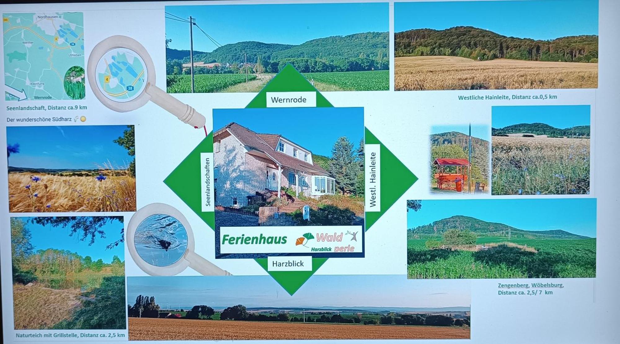 Ferienhaus Waldperle Harzblick Wernrode Exterior foto